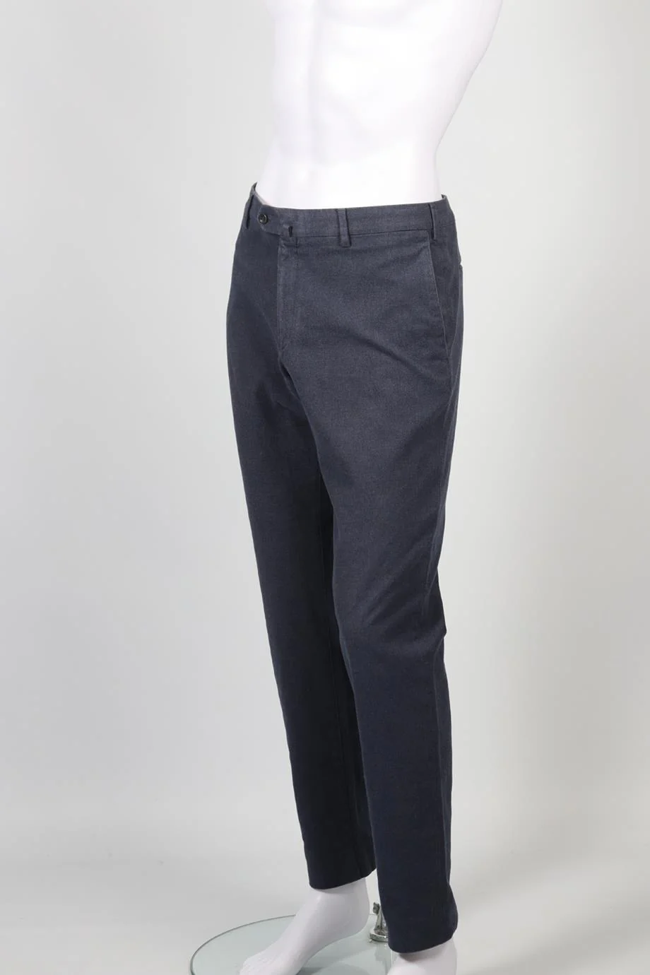 LORO PIANA MENS COTTON BLEND STARIGHT LEG PANTS IT 54 FR 46 UK/US38 - Image 3