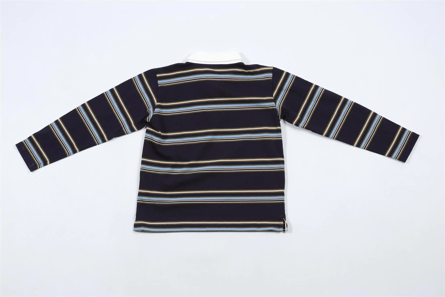 LORO PIANA NAVY KIDS BOYS POLO SHIRT 10 YEARS - Image 4