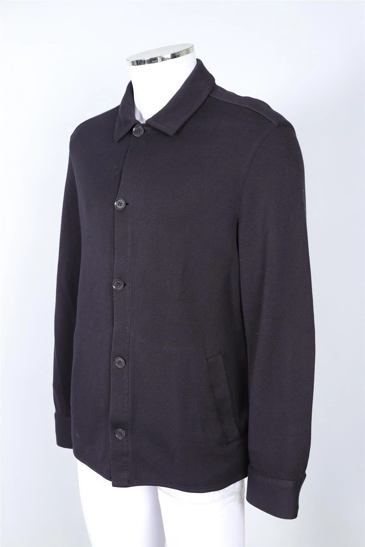 LORO PIANA NAVY MEN'S COTTON JACKET XXLARGE - Image 3