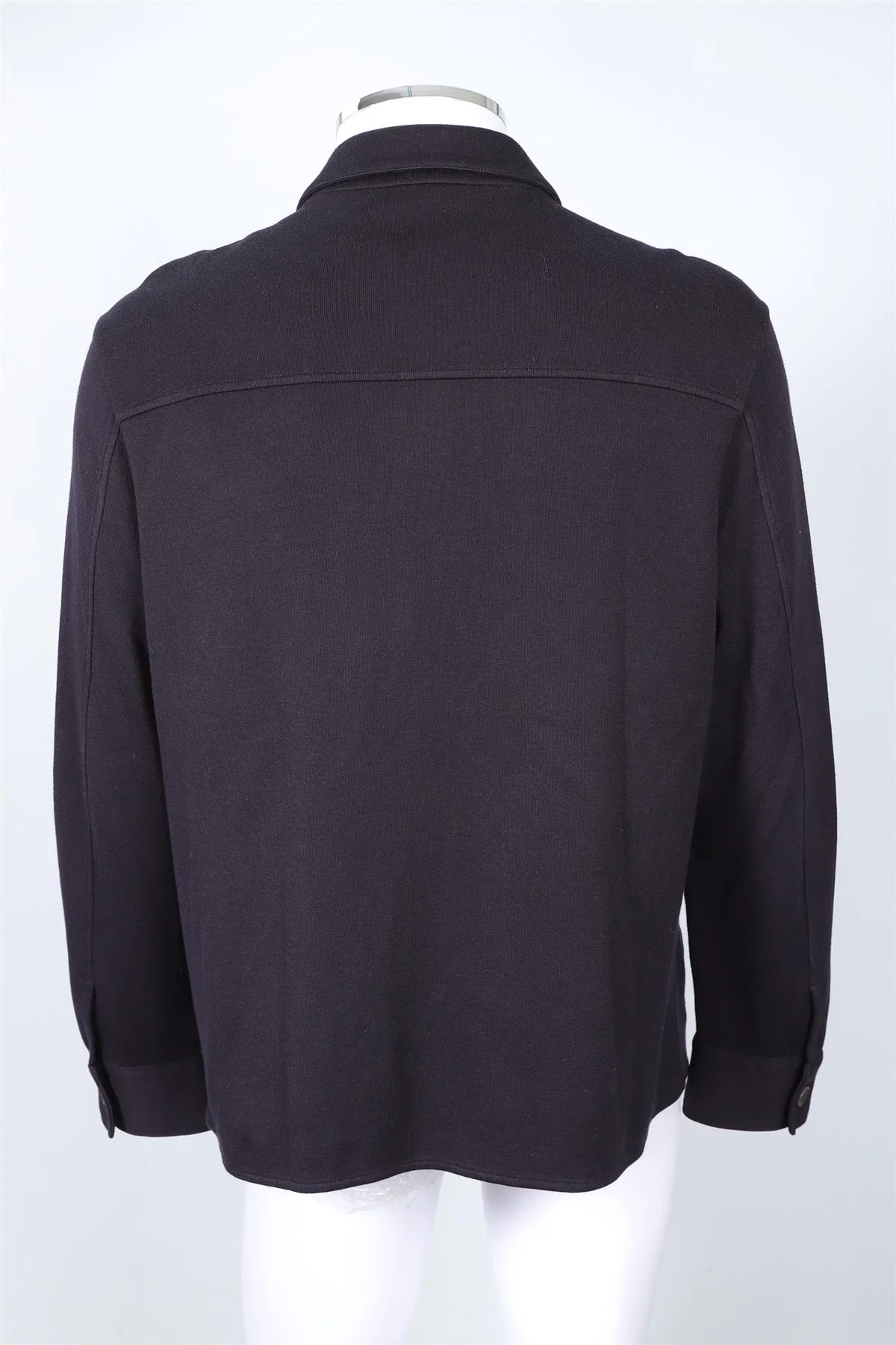 LORO PIANA NAVY MEN'S COTTON JACKET XXLARGE - Image 4