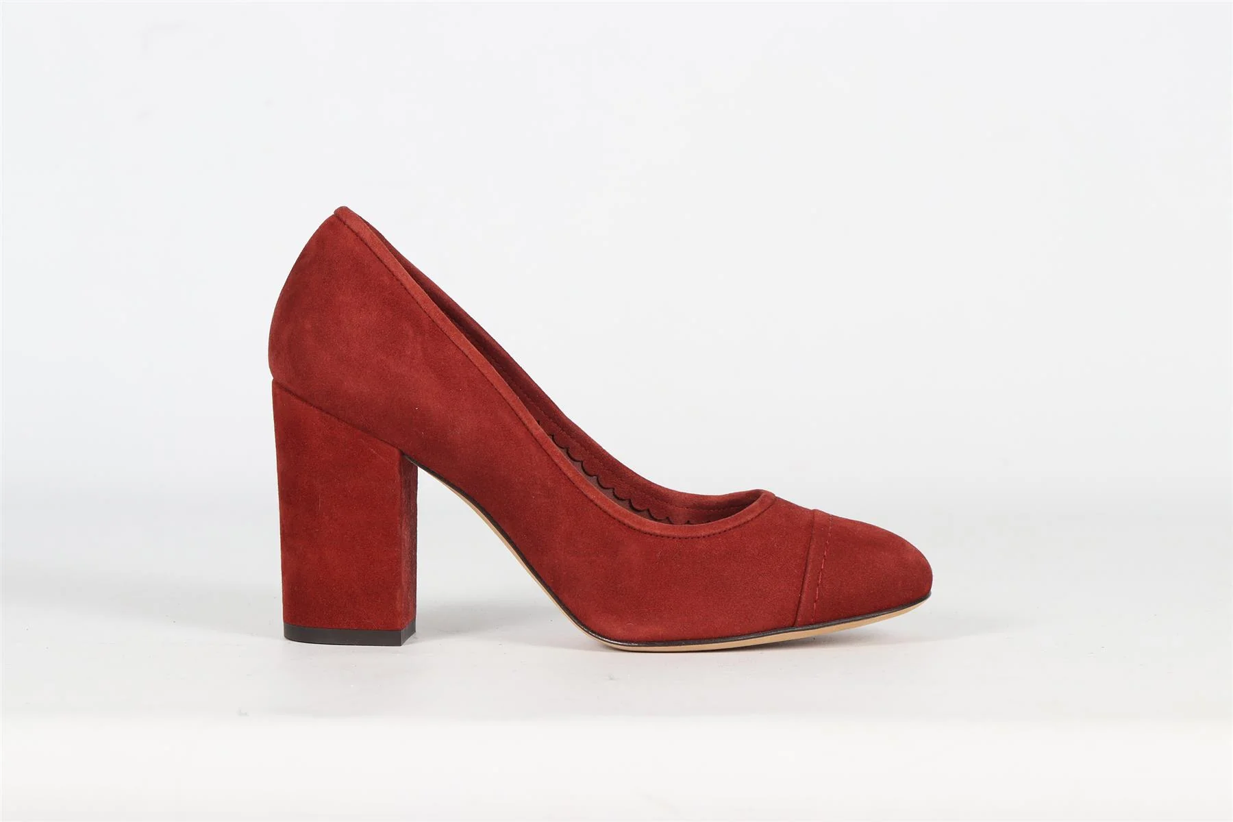 LORO PIANA SUEDE PUMPS EU 37 UK 4 US 7 - Image 2