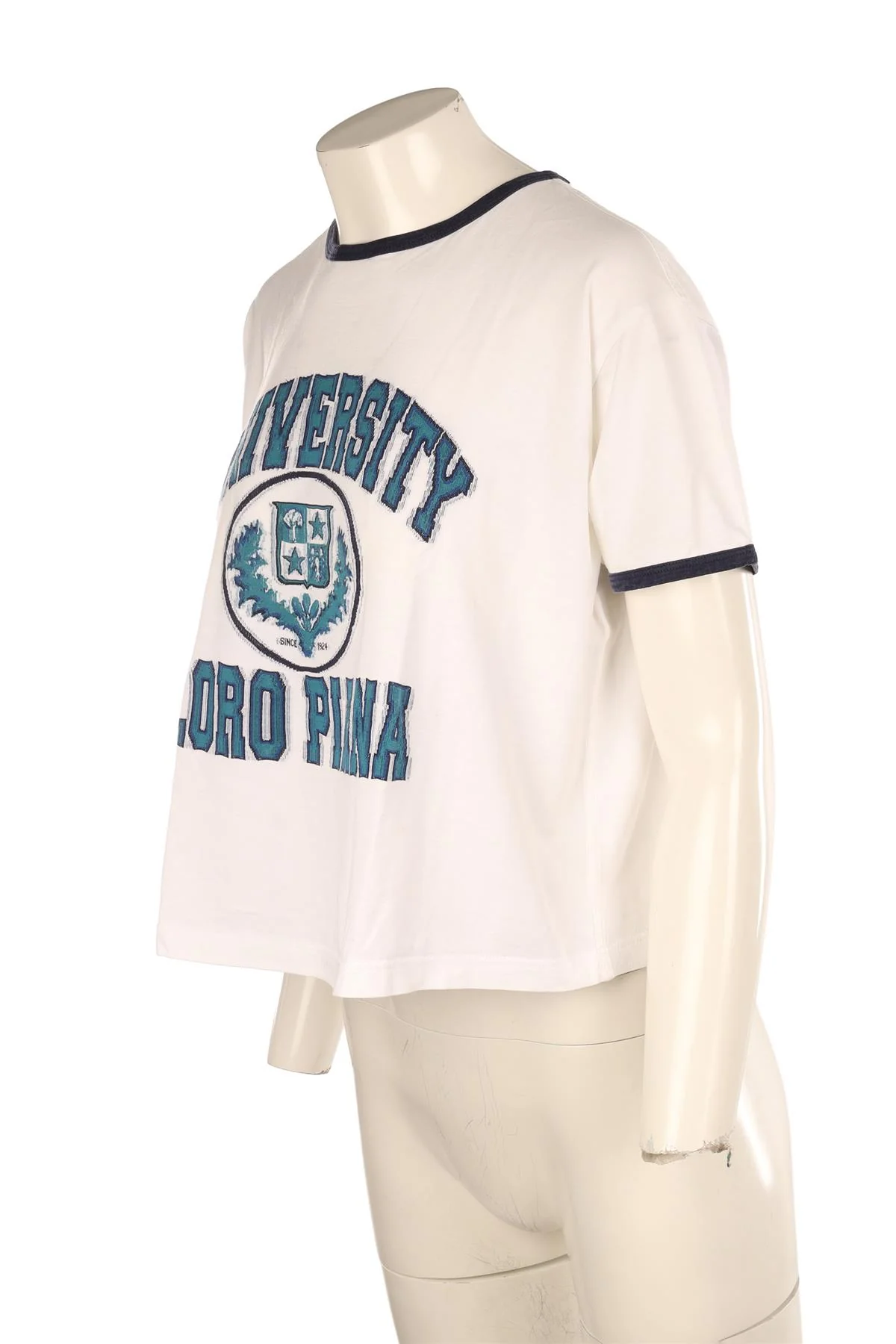 LORO PIANA WHITE COTTON T-SHIRT SMALL - Image 3