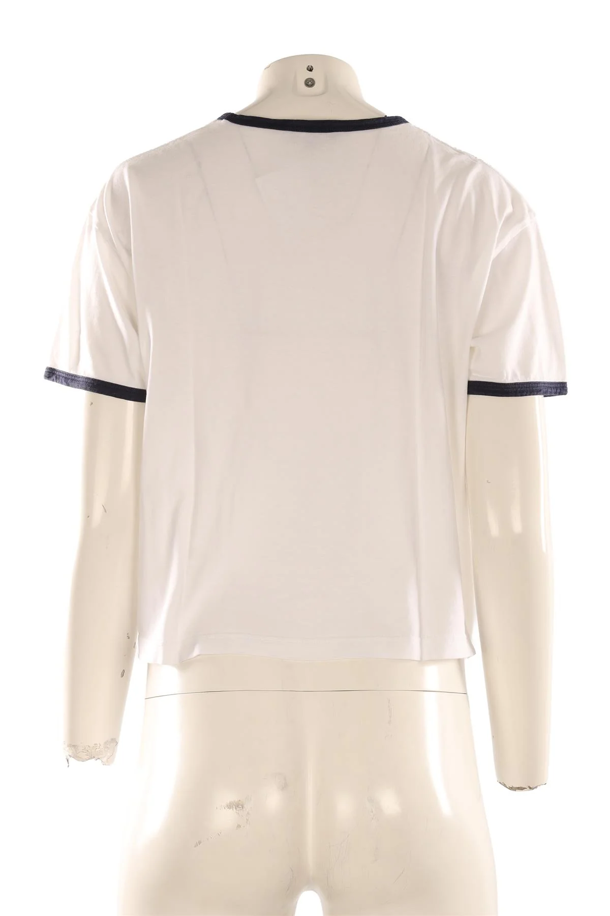 LORO PIANA WHITE COTTON T-SHIRT SMALL - Image 4