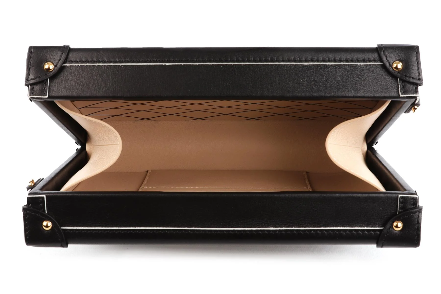 LOUIS VUITTON BLACK 2017 PETITE MALLE GOLDEN LIGHT LEATHER CLUTCH - Image 11