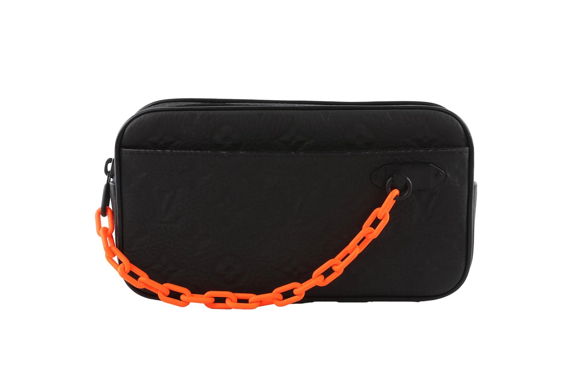 LOUIS VUITTON BLACK 2022 UNIFORMES MONOGRAM TAURILLON SOLAR RAY SOFT POCHETTE VOLGA BELT BAG - Image 2