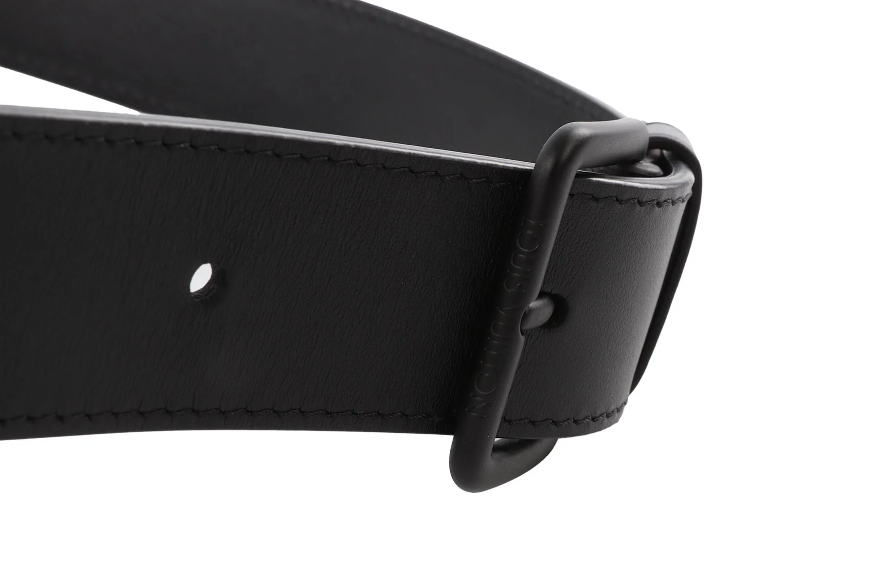 LOUIS VUITTON BLACK 2022 UNIFORMES MONOGRAM TAURILLON SOLAR RAY SOFT POCHETTE VOLGA BELT BAG - Image 9