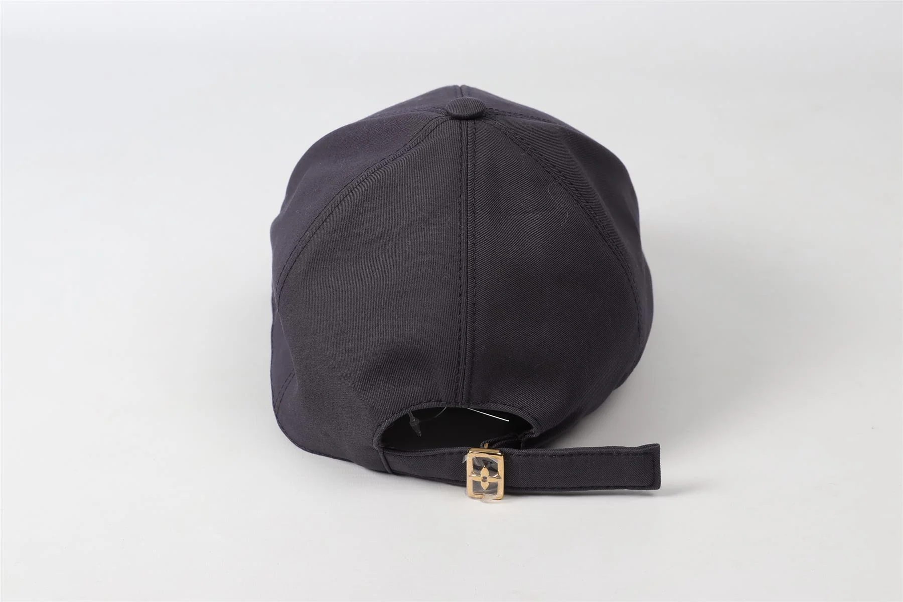 LOUIS VUITTON BLUE LV COTTON BASEBALL CAP LARGE - Image 4
