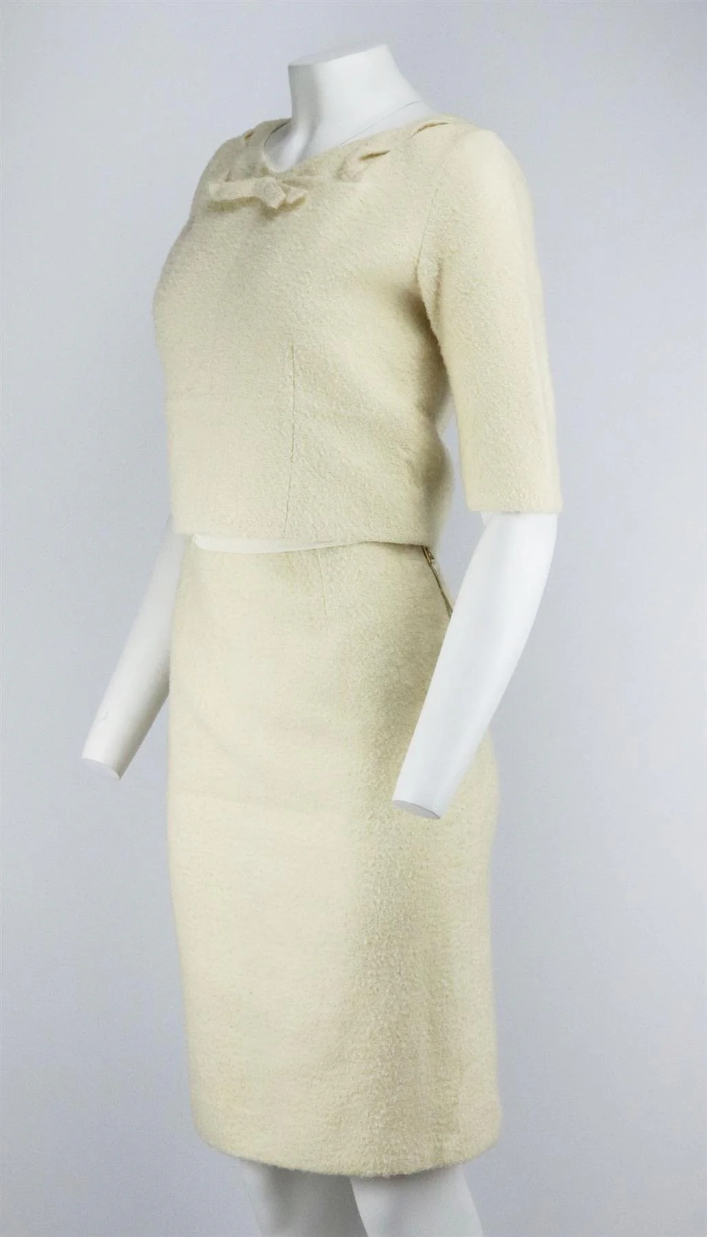 LOUIS VUITTON BOUCLE SKIRT FR 38 UK 10 - Image 3