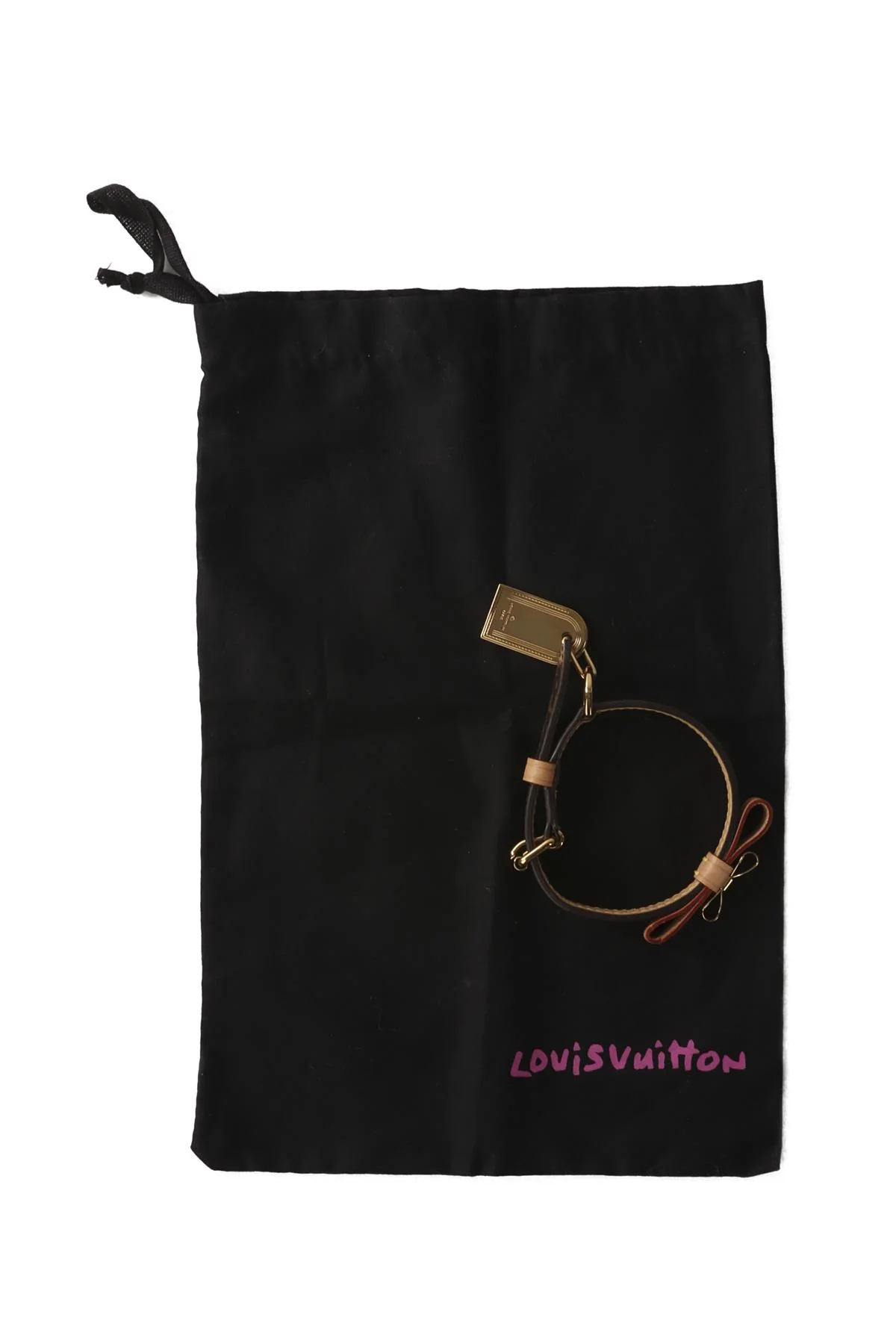 LOUIS VUITTON BROWN BAXTER MONOGRAM DOG COLLAR XSMALL - Image 9