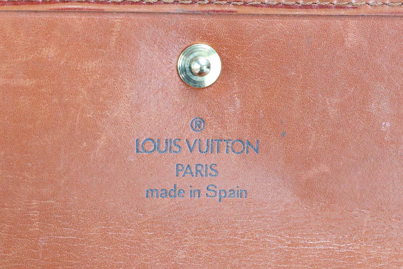 LOUIS VUITTON LOUISE EPI LEATHER WALLET - Image 7