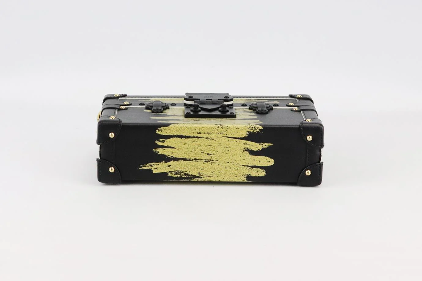 LOUIS VUITTON PETITE MALLE GOLDEN LIGHT CITY LEATHER CLUTCH - Image 6