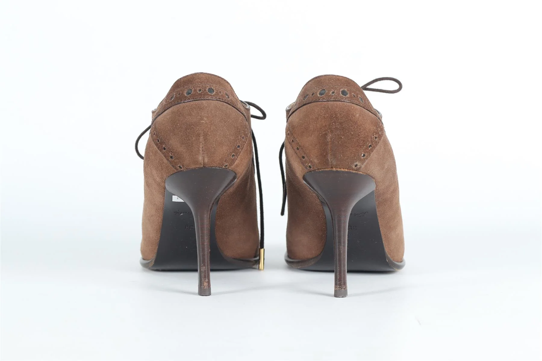 LOUIS VUITTON SUEDE ANKLE BOOTS EU 38 UK 5 US 8 - Image 4