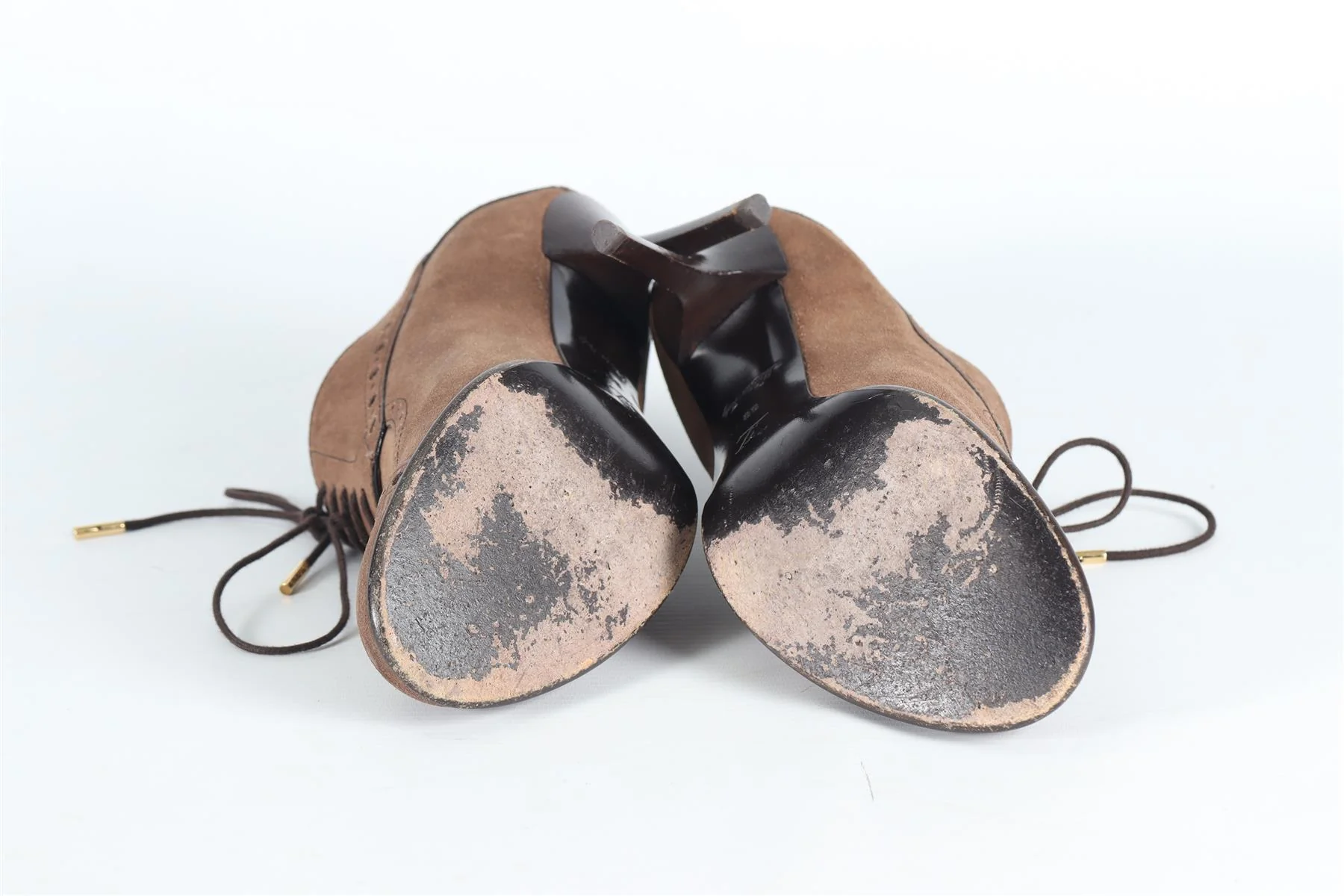 LOUIS VUITTON SUEDE ANKLE BOOTS EU 38 UK 5 US 8 - Image 5