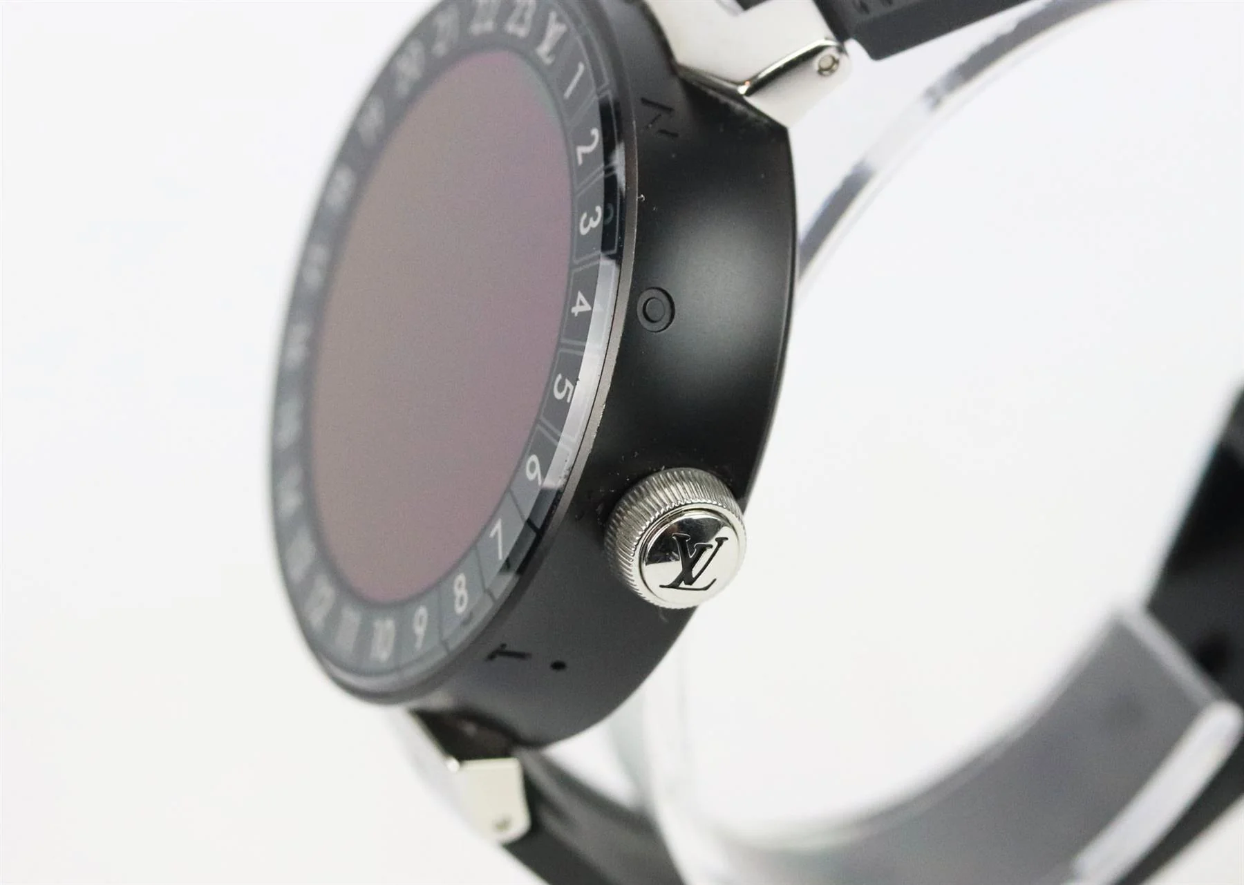 LOUIS VUITTON TAMBOUR HORIZON 42MM STAINLESS STEEL SMART WATCH - Image 4