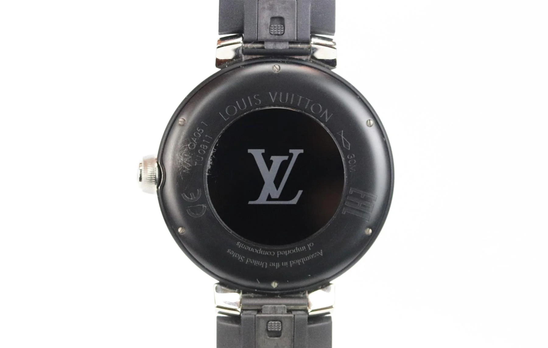 LOUIS VUITTON TAMBOUR HORIZON 42MM STAINLESS STEEL SMART WATCH - Image 6