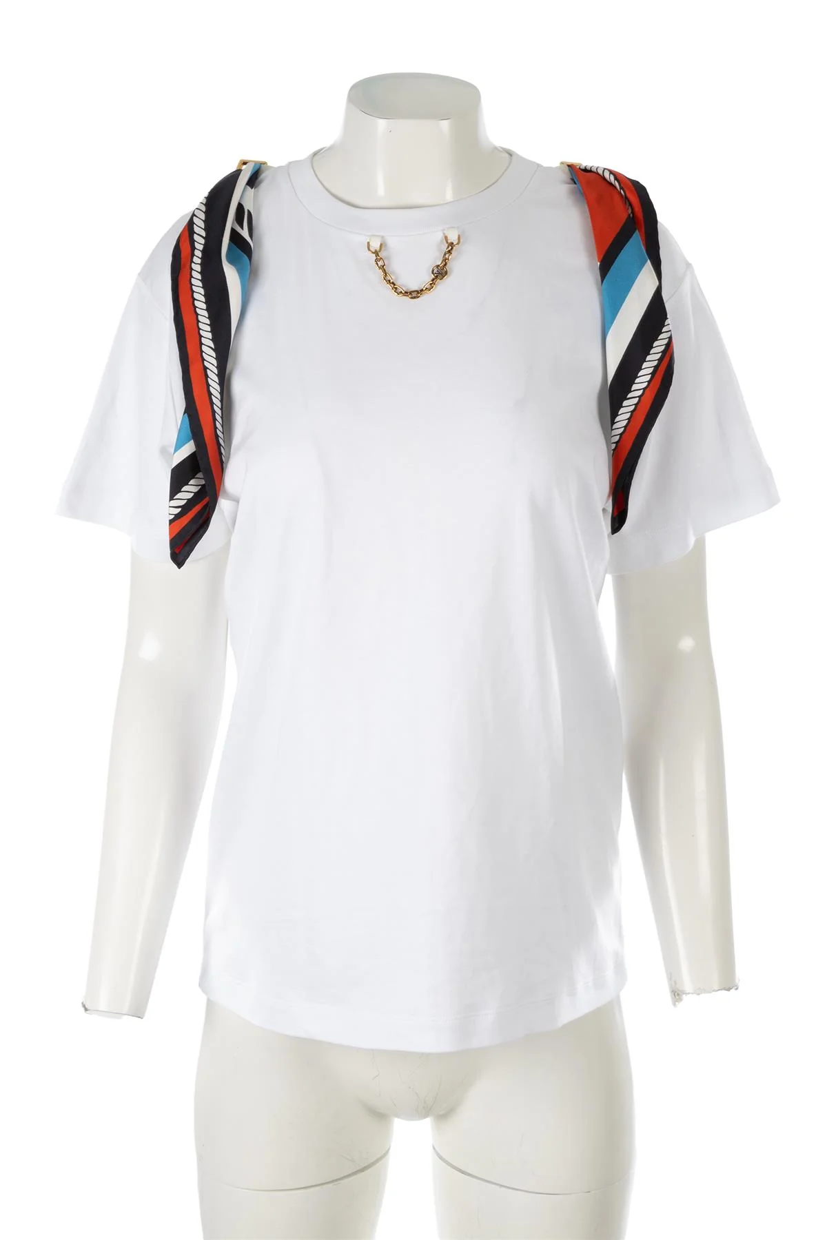 LOUIS VUITTON WHITE COTTON T-SHIRT MEDIUM - Image 2