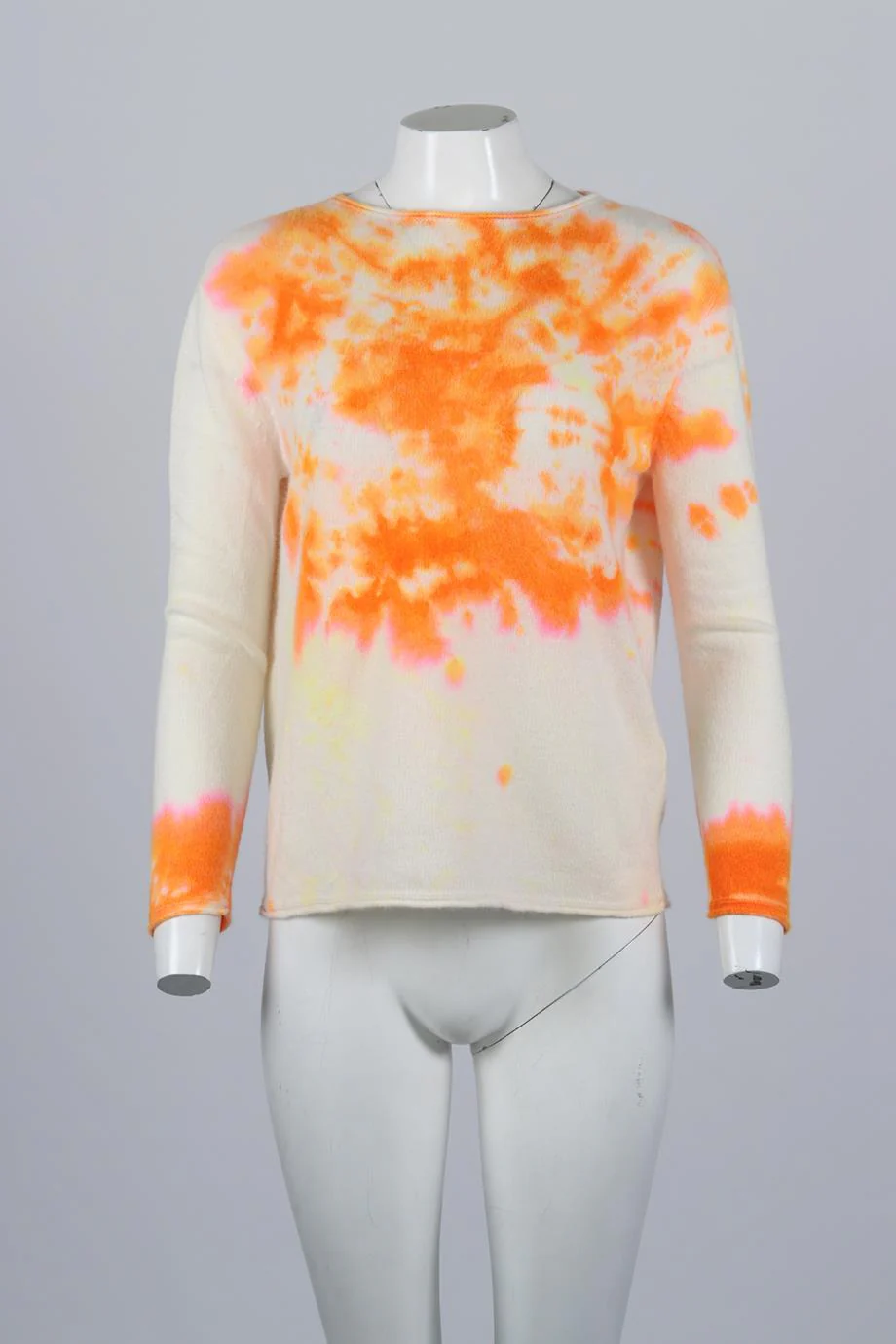 LOVE TANJANE TIE DYED CASHMERE SWEATER SMALL - Image 2