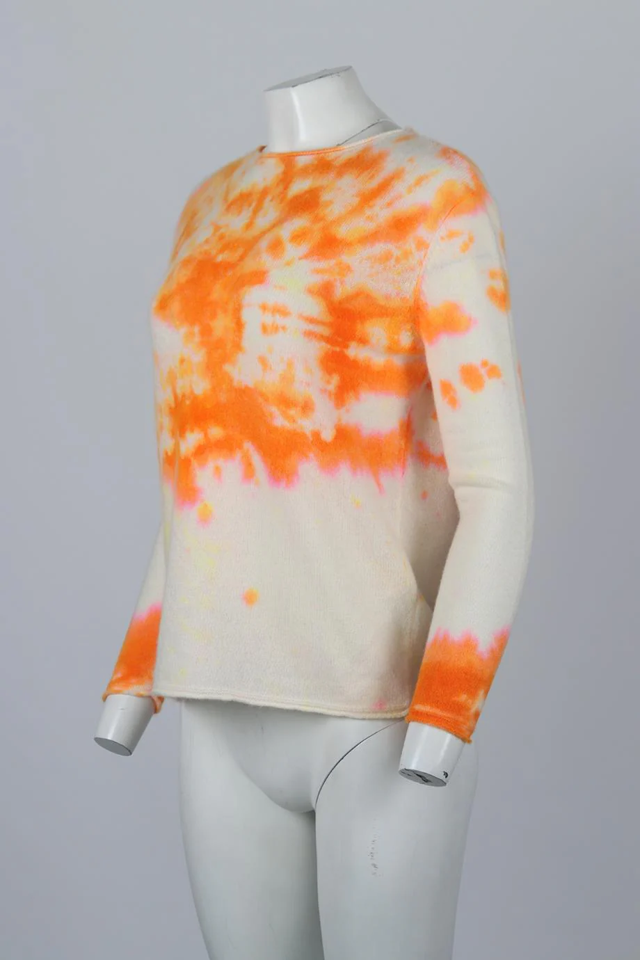 LOVE TANJANE TIE DYED CASHMERE SWEATER SMALL - Image 3