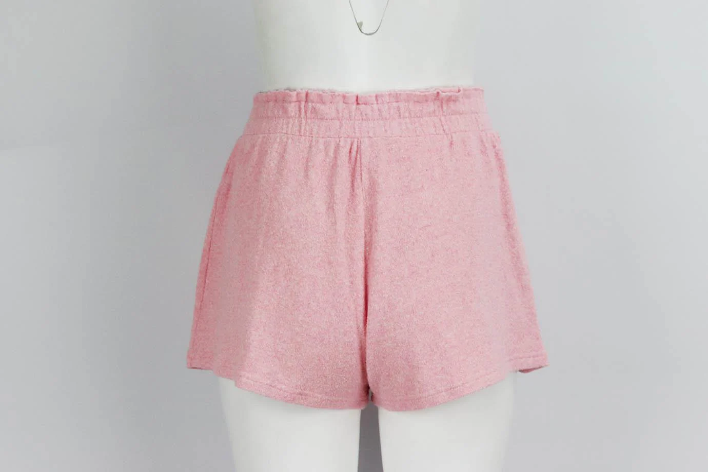 LOVESHACKFANCY BOUCLÉ KNIT SHORTS SMALL - Image 4