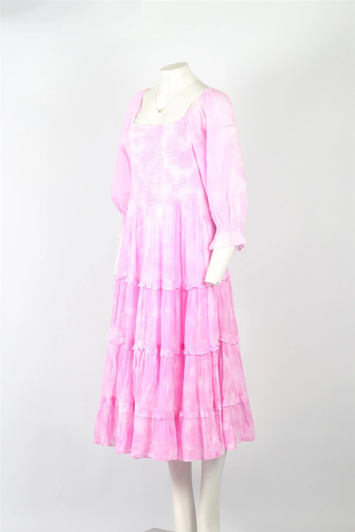 LOVESHACKFANCY COTTON MAXI DRESS MEDIUM - Image 3