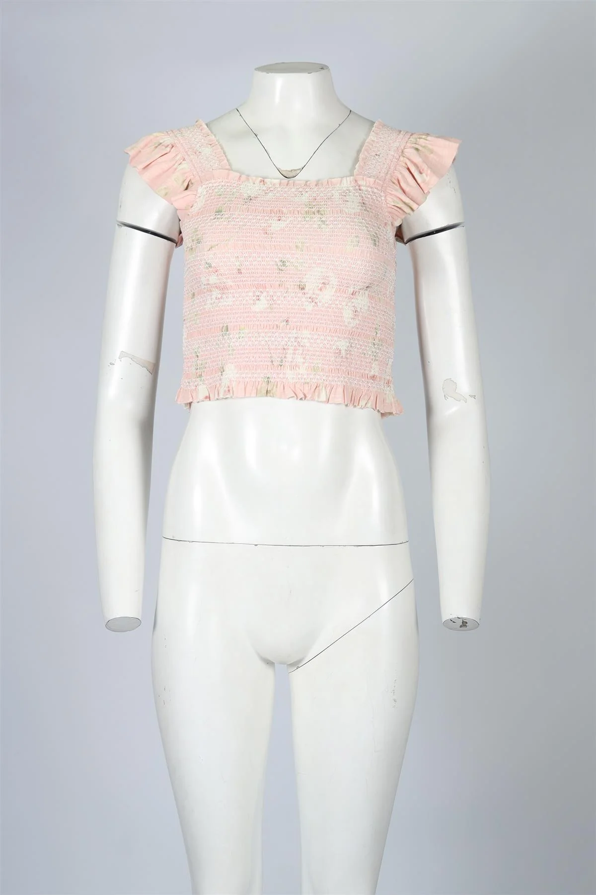 LOVESHACKFANCY CROPPED COTTON TOP MEDIUM - Image 2