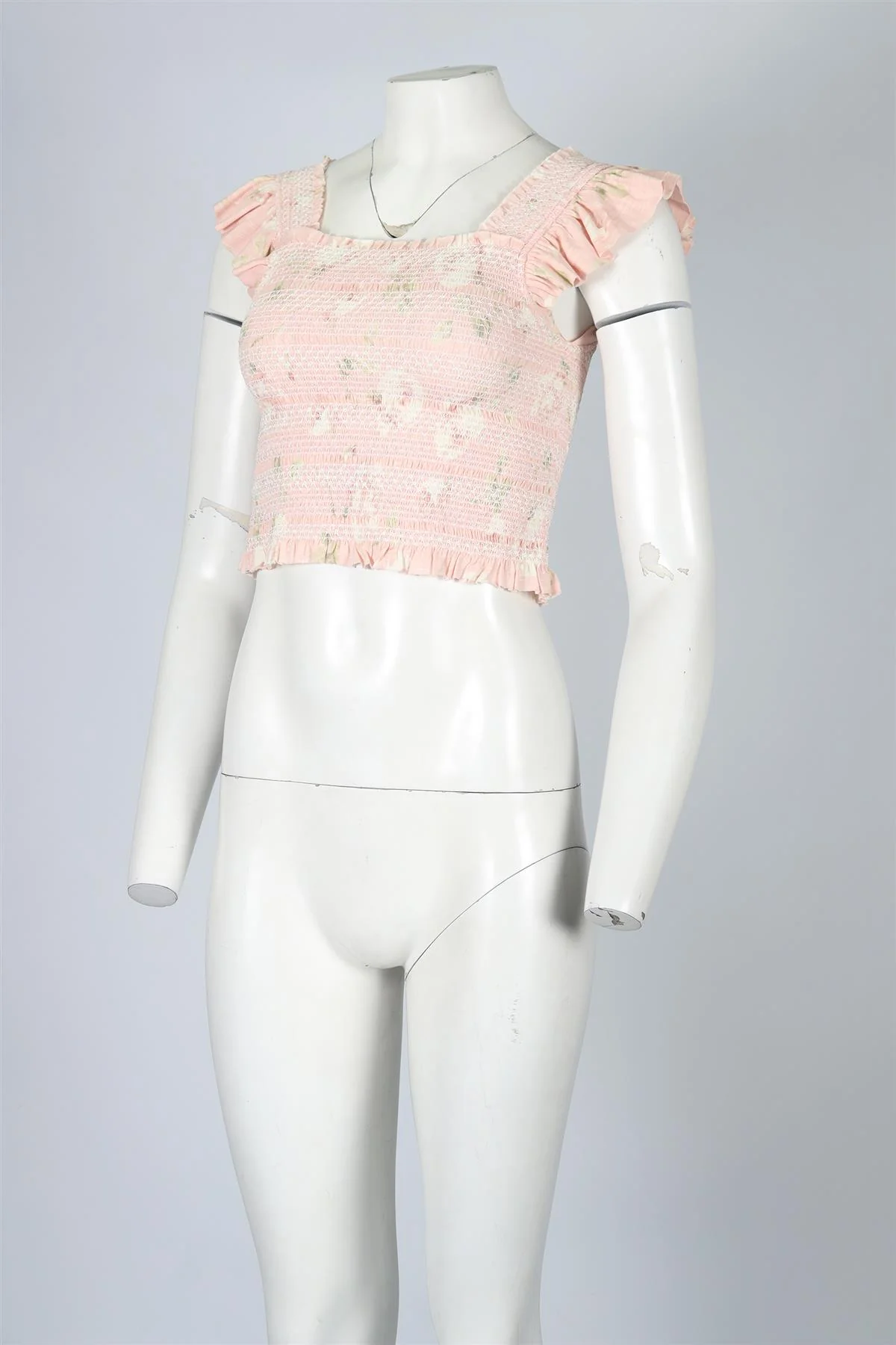 LOVESHACKFANCY CROPPED COTTON TOP MEDIUM - Image 3