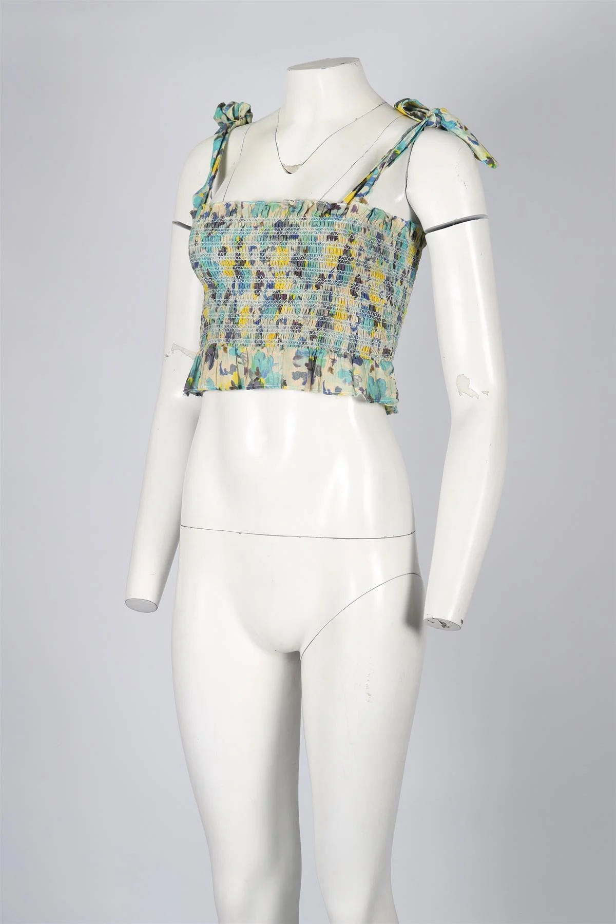 LOVESHACKFANCY CROPPED COTTON TOP SMALL - Image 3