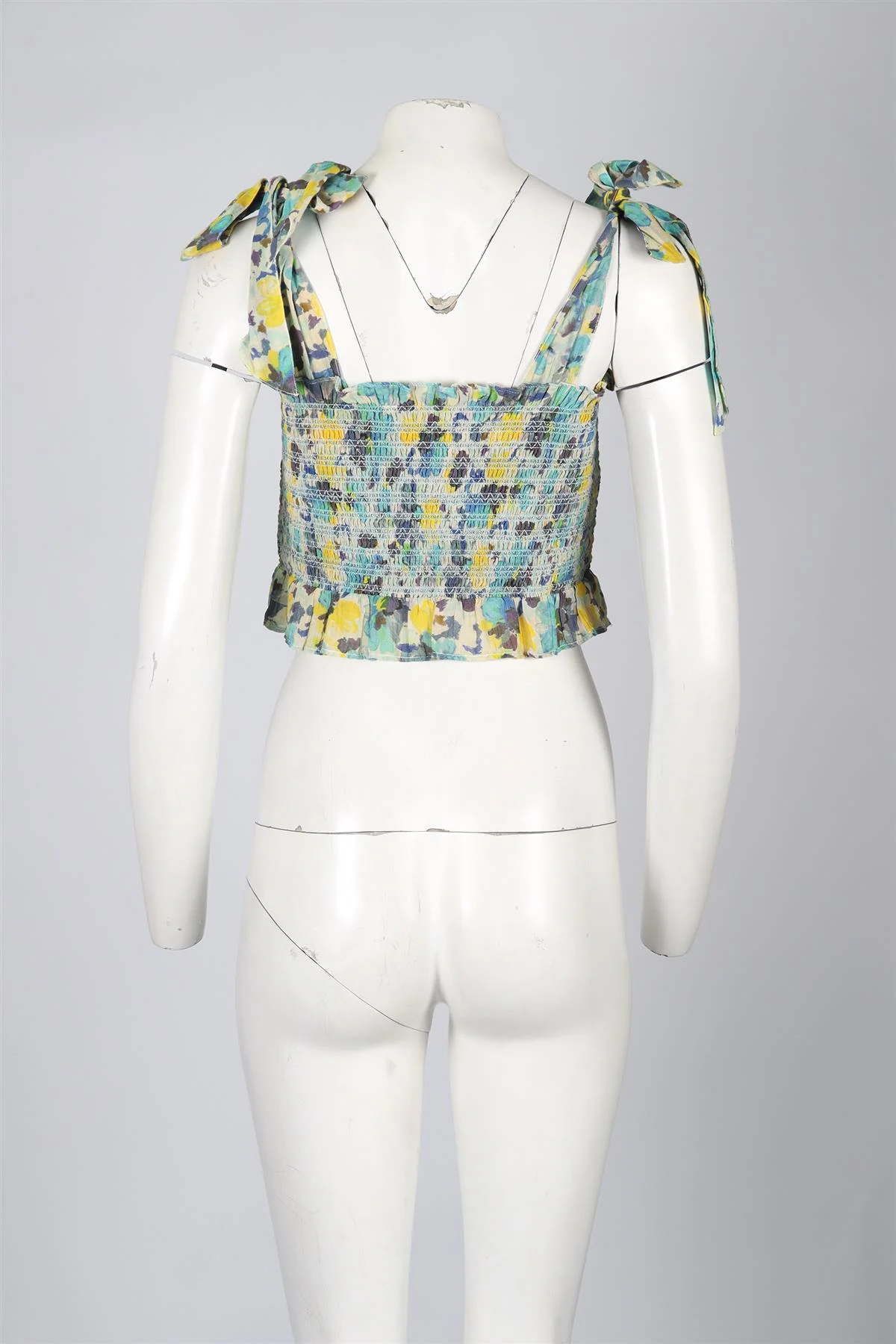 LOVESHACKFANCY CROPPED COTTON TOP SMALL - Image 4