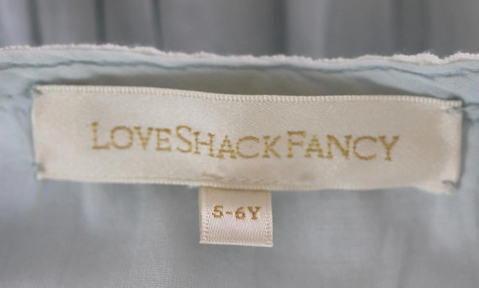 LOVESHACKFANCY KIDS GIRLS COTTON VOILE MAXI DRESS 5-6 YEARS - Image 4
