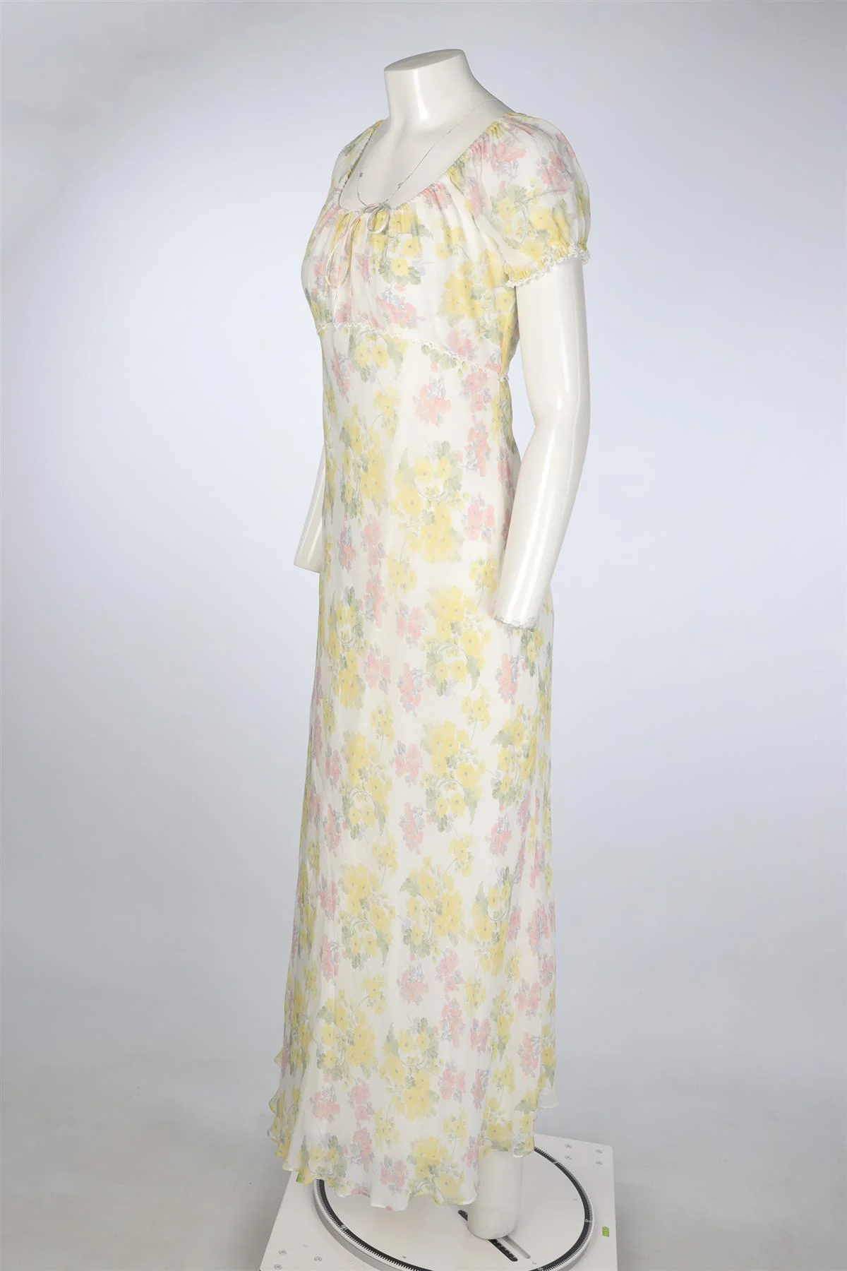 LOVESHACKFANCY MULTI SILK MAXI DRESS MEDIUM - Image 3