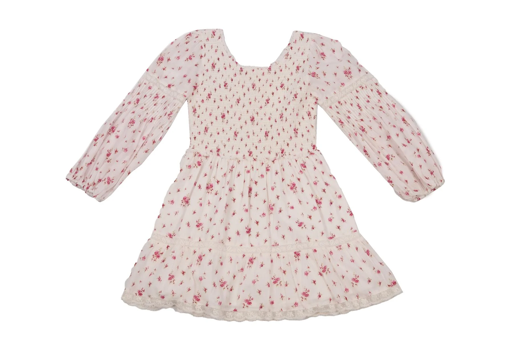 LOVESHACKFANCY WHITE KIDS GIRLS DRESS 12 YEARS - Image 4