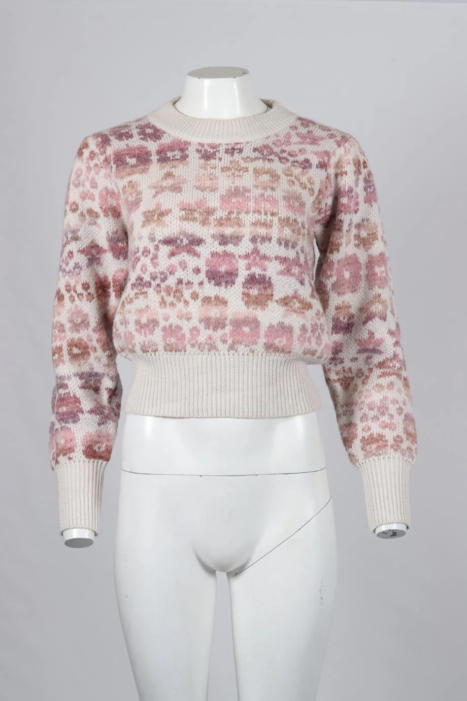 LOVESHACKFANCY WOOL AND ALPACA BLEND SWEATER XSMALL - Image 2