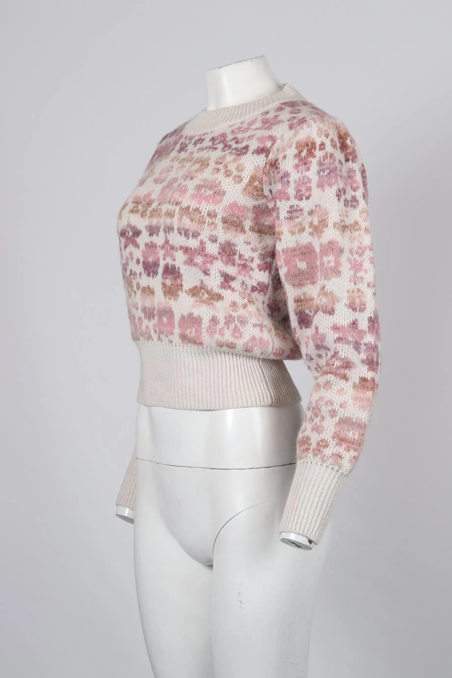 LOVESHACKFANCY WOOL AND ALPACA BLEND SWEATER XSMALL - Image 3