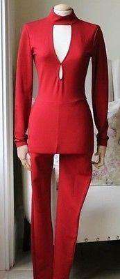 LPA JUMPSUIT 48 IN OXBLOOD LARGE - Image 4