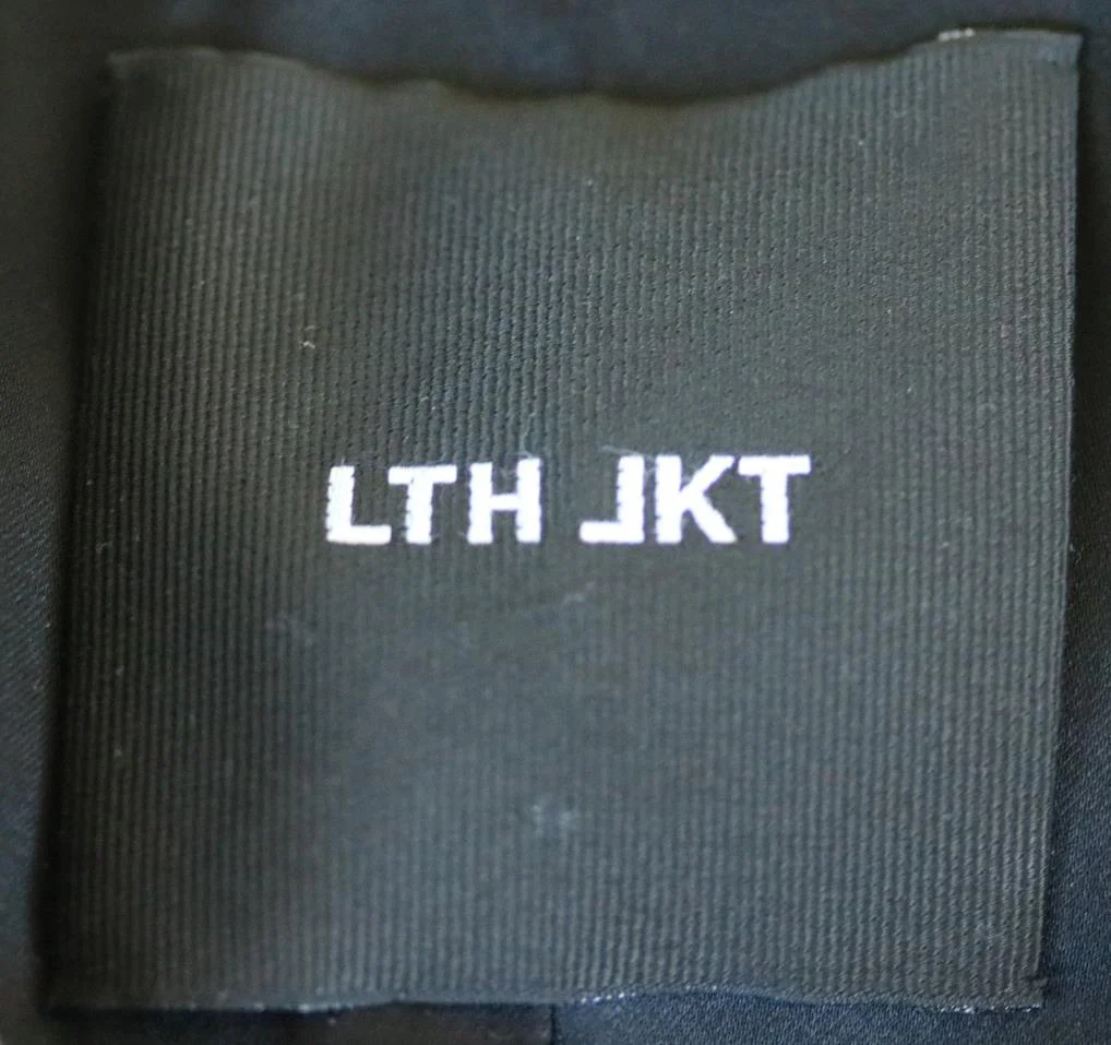 LTH JKT MYA CROPPED LEATHER BIKER JACKET LARGE - Image 5