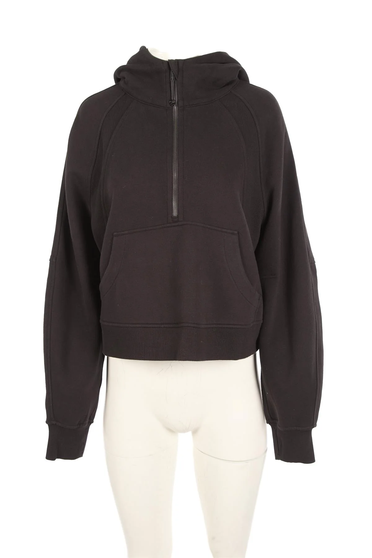 LULULEMON BLACK COTTON HOODIE MEDIUM/LARGE - Image 2