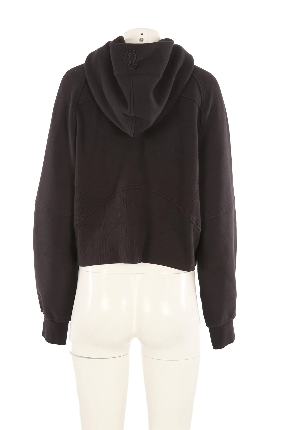 LULULEMON BLACK COTTON HOODIE MEDIUM/LARGE - Image 4
