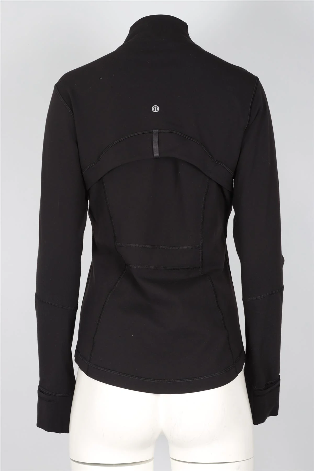 LULULEMON BLACK JERSEY JACKET US 10 UK 14 - Image 4
