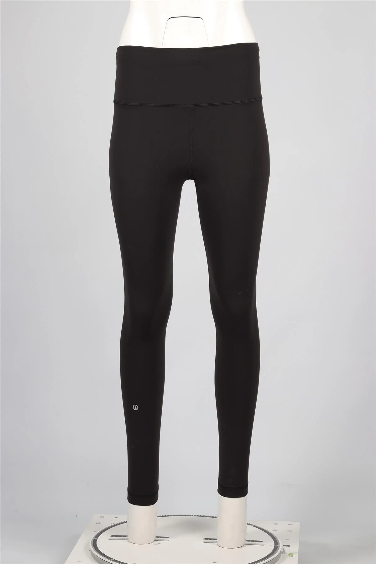 LULULEMON BLACK JERSEY LEGGINGS US 6 UK 10 - Image 2