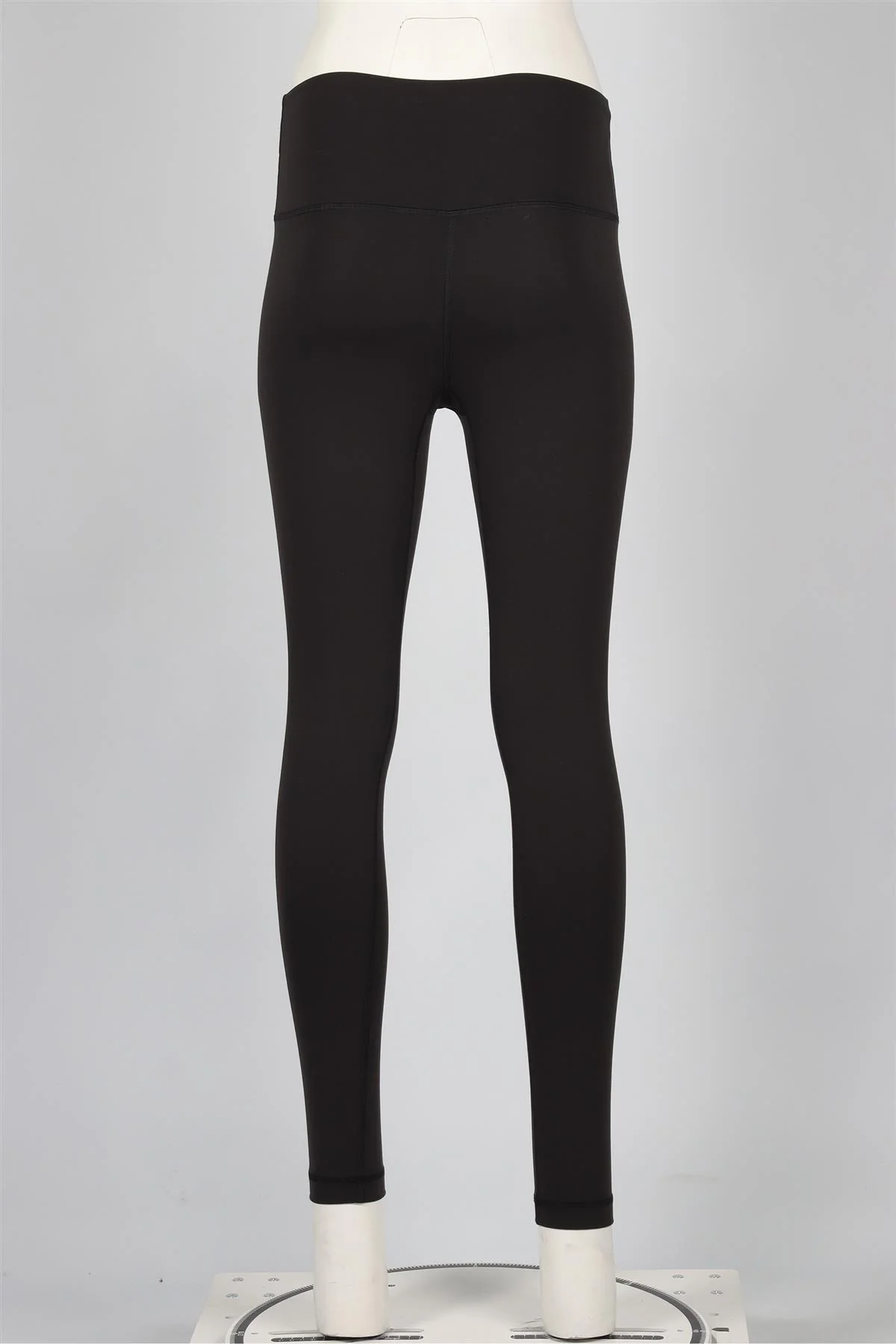 LULULEMON BLACK JERSEY LEGGINGS US 6 UK 10 - Image 4