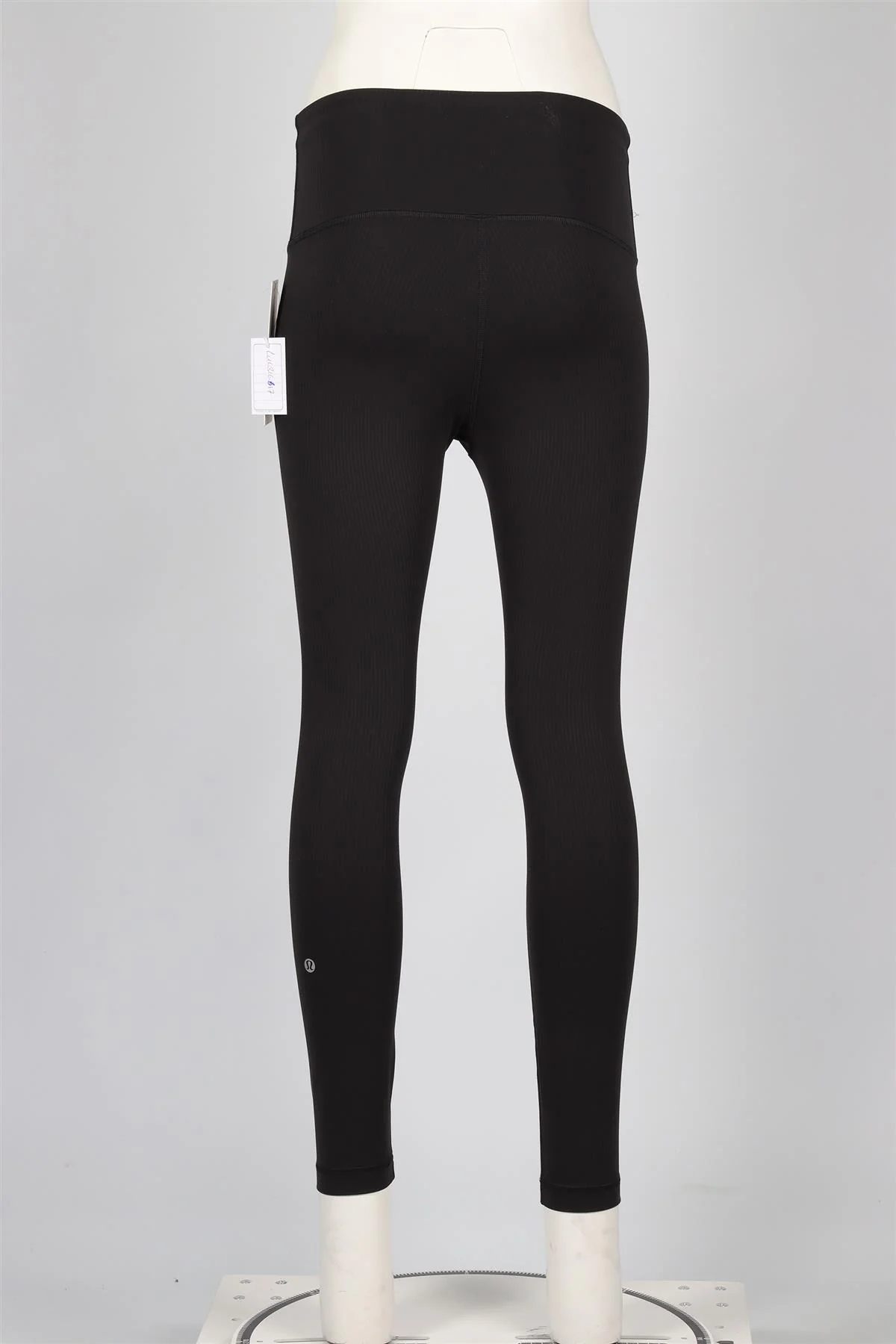 LULULEMON BLACK JERSEY LEGGINGS US 6 UK 10 - Image 4