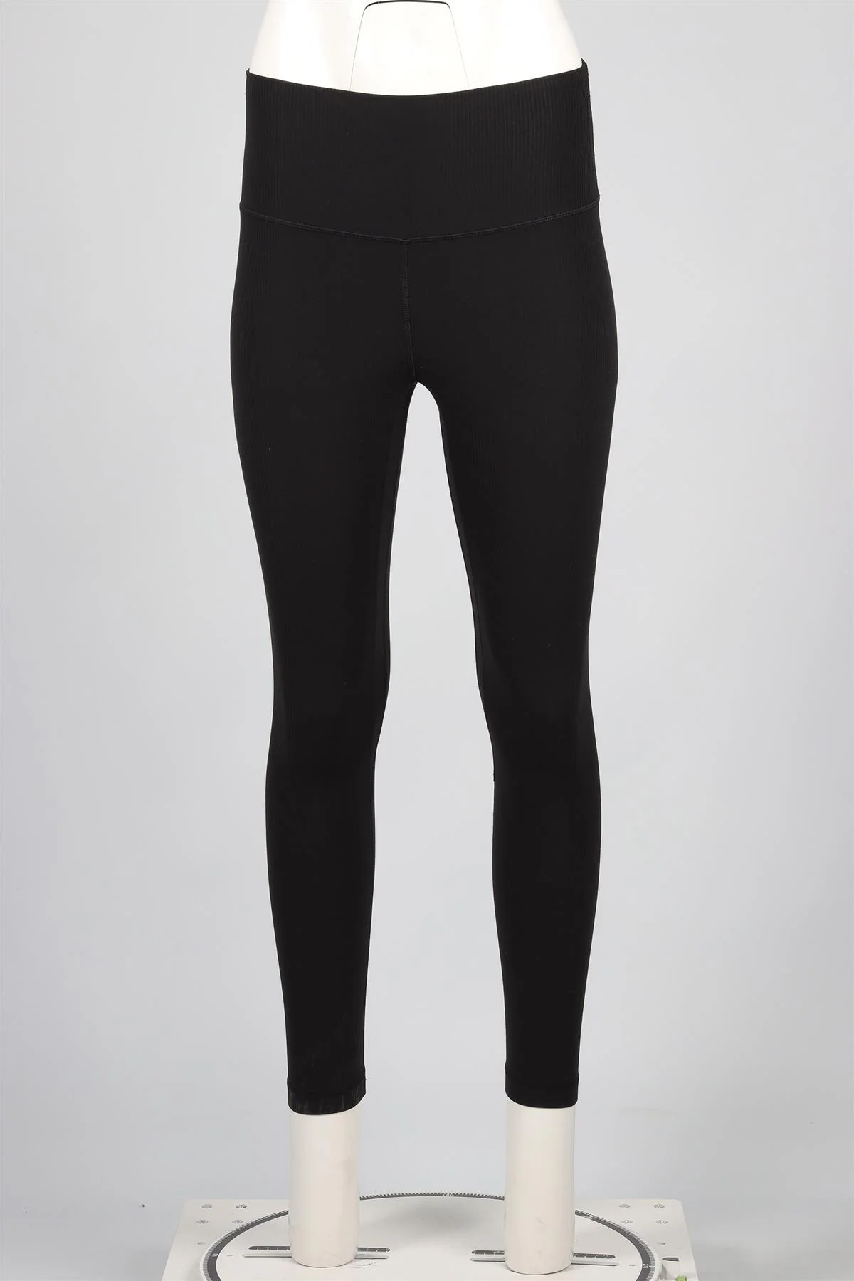 LULULEMON BLACK JERSEY LEGGINGS US 6 UK 10 - Image 2