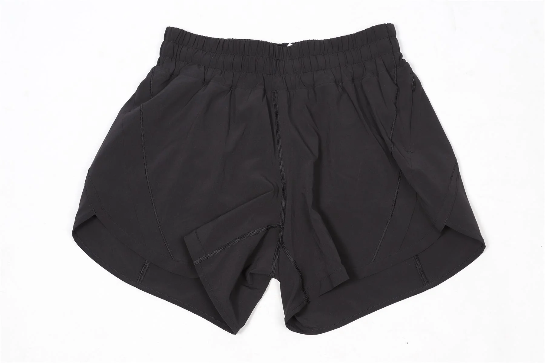 LULULEMON BLACK JERSEY SHORTS US 6 UK 10 - Image 2
