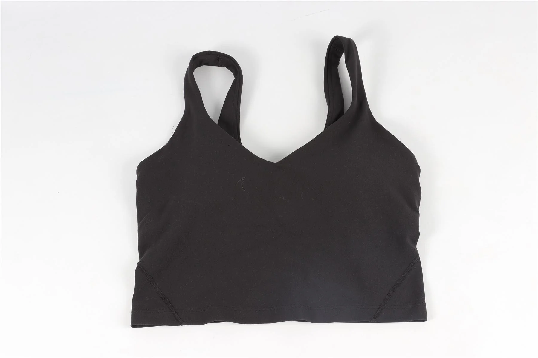 LULULEMON BLACK SPORTS BRA US 4 UK 8 - Image 2