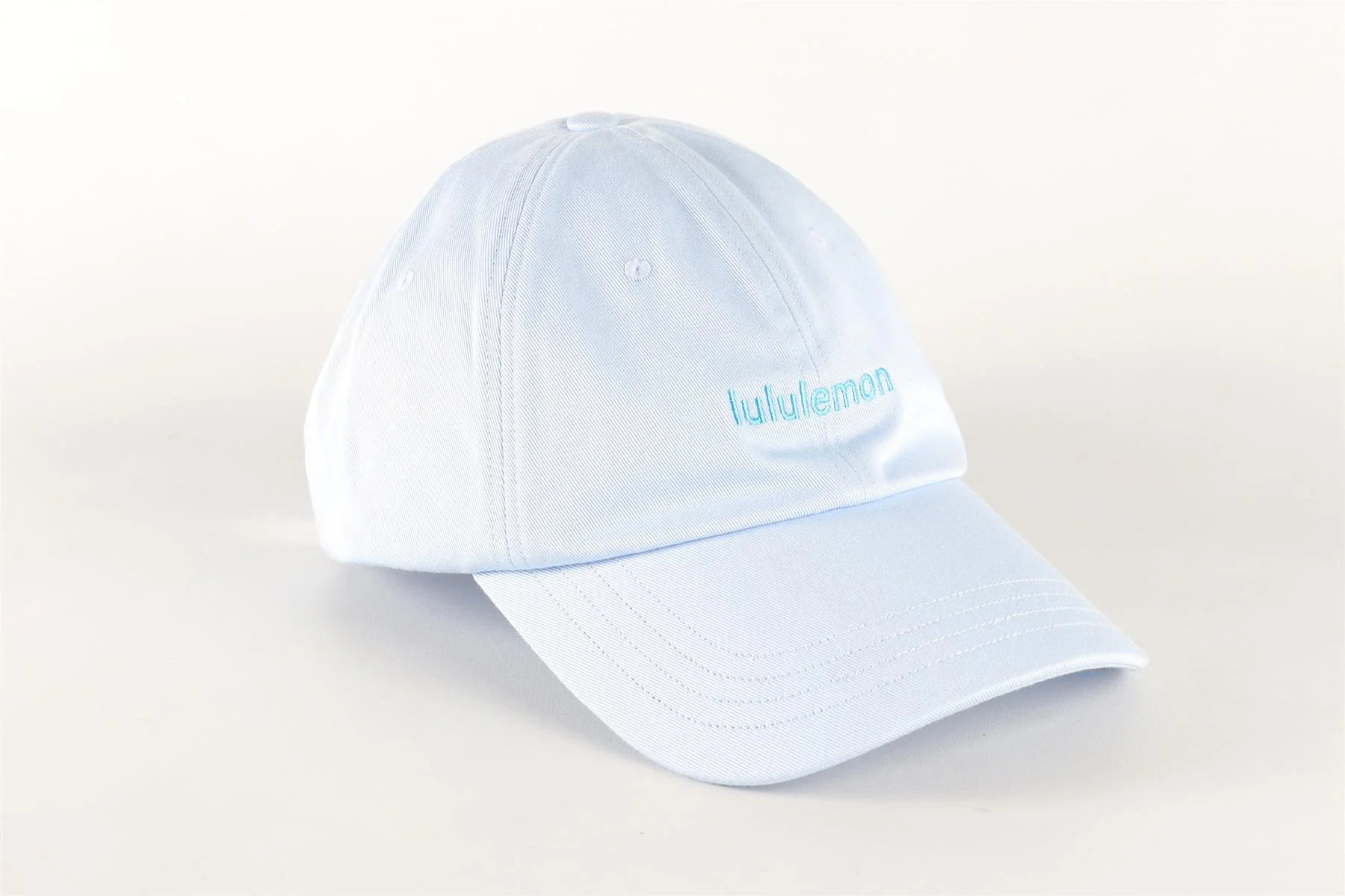 LULULEMON BLUE COTTON BASBEBALL CAP SMALL/MEDIUM - Image 2