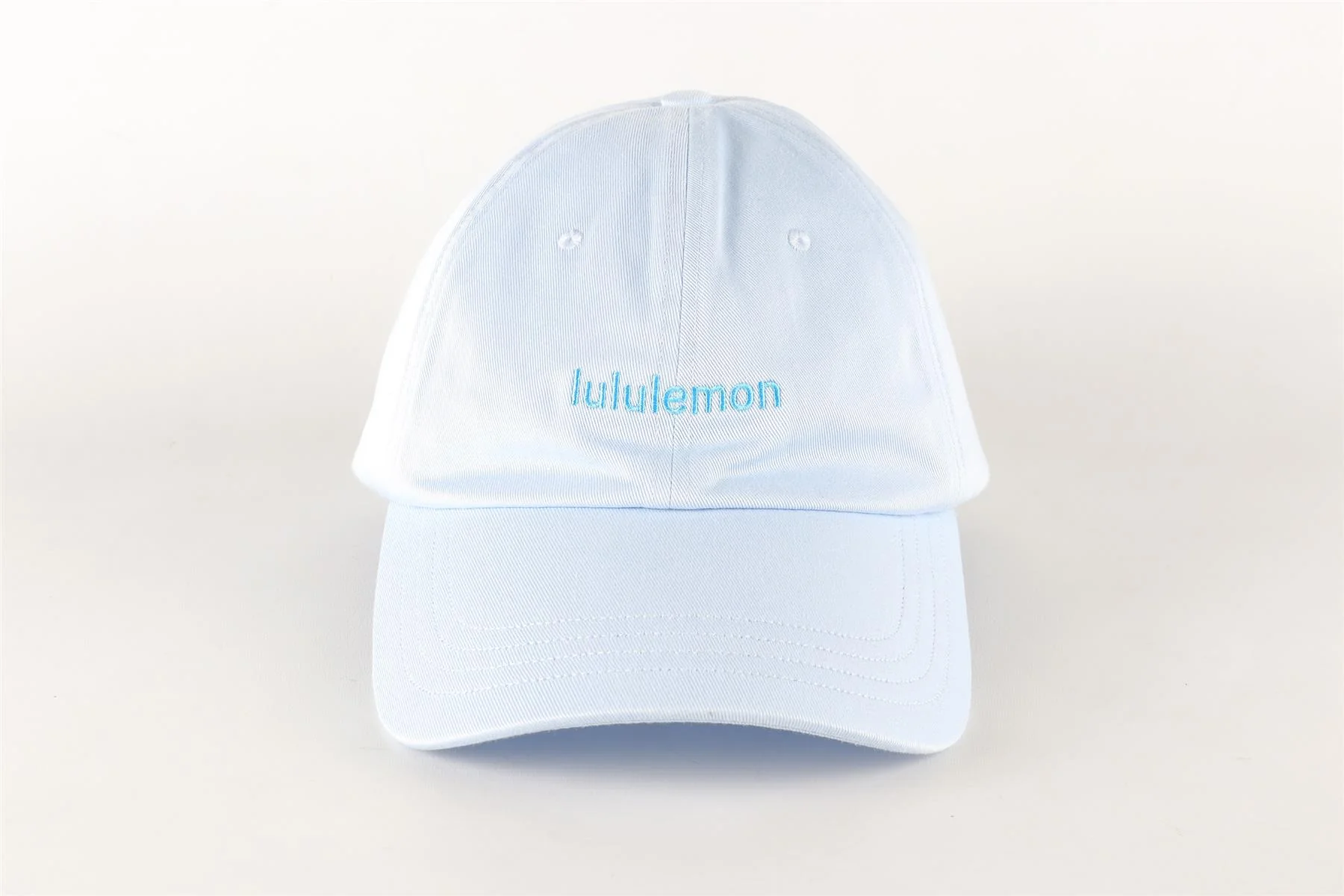 LULULEMON BLUE COTTON BASBEBALL CAP SMALL/MEDIUM - Image 3