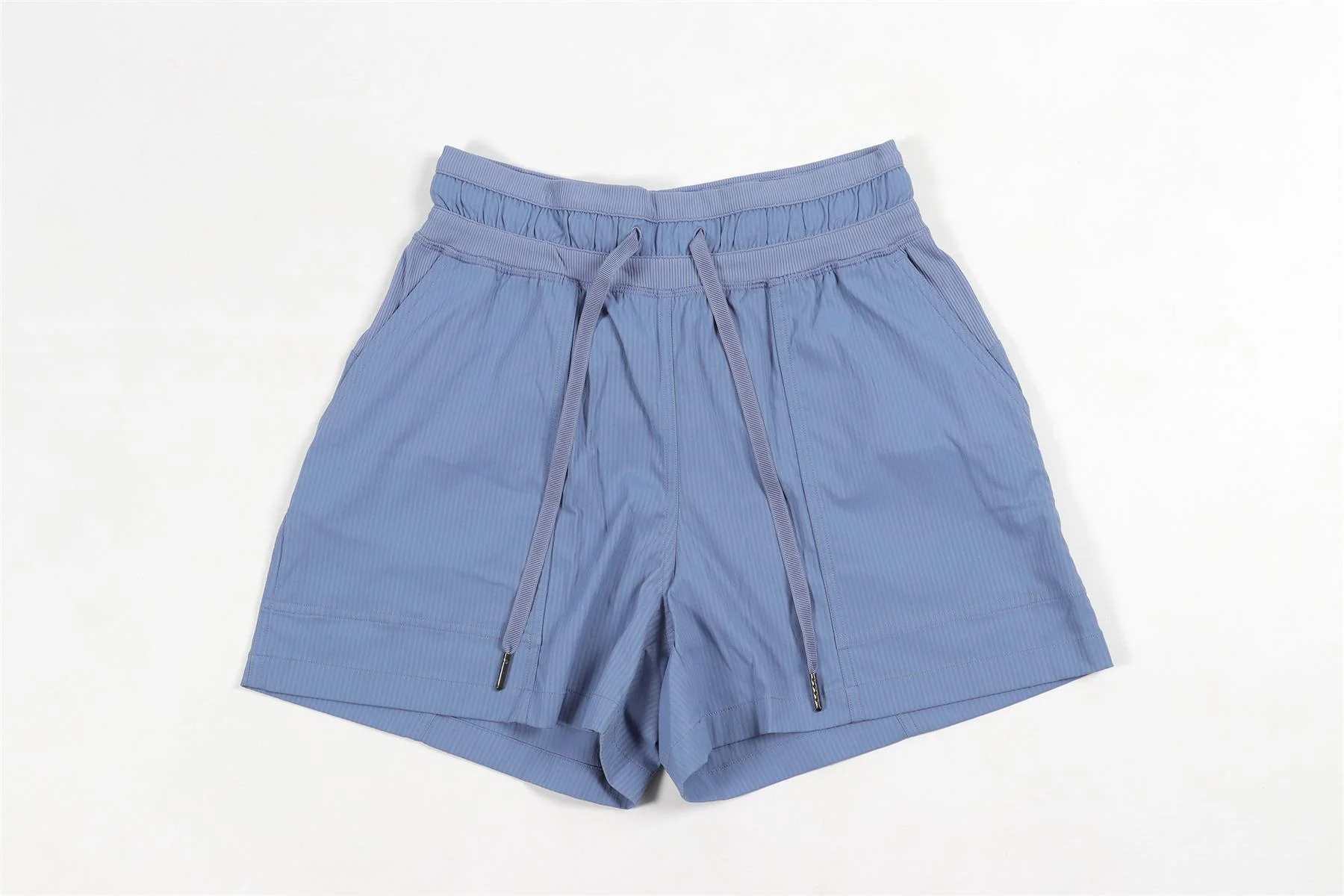 LULULEMON BLUE JERSEY SHORTS US 2 UK 6 - Image 2