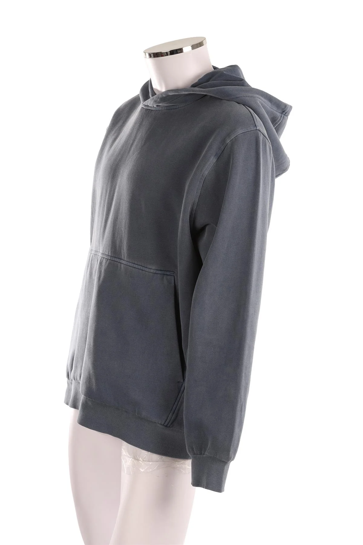 LULULEMON BLUE MEN'S COTTON HOODIE LARGE - Image 3