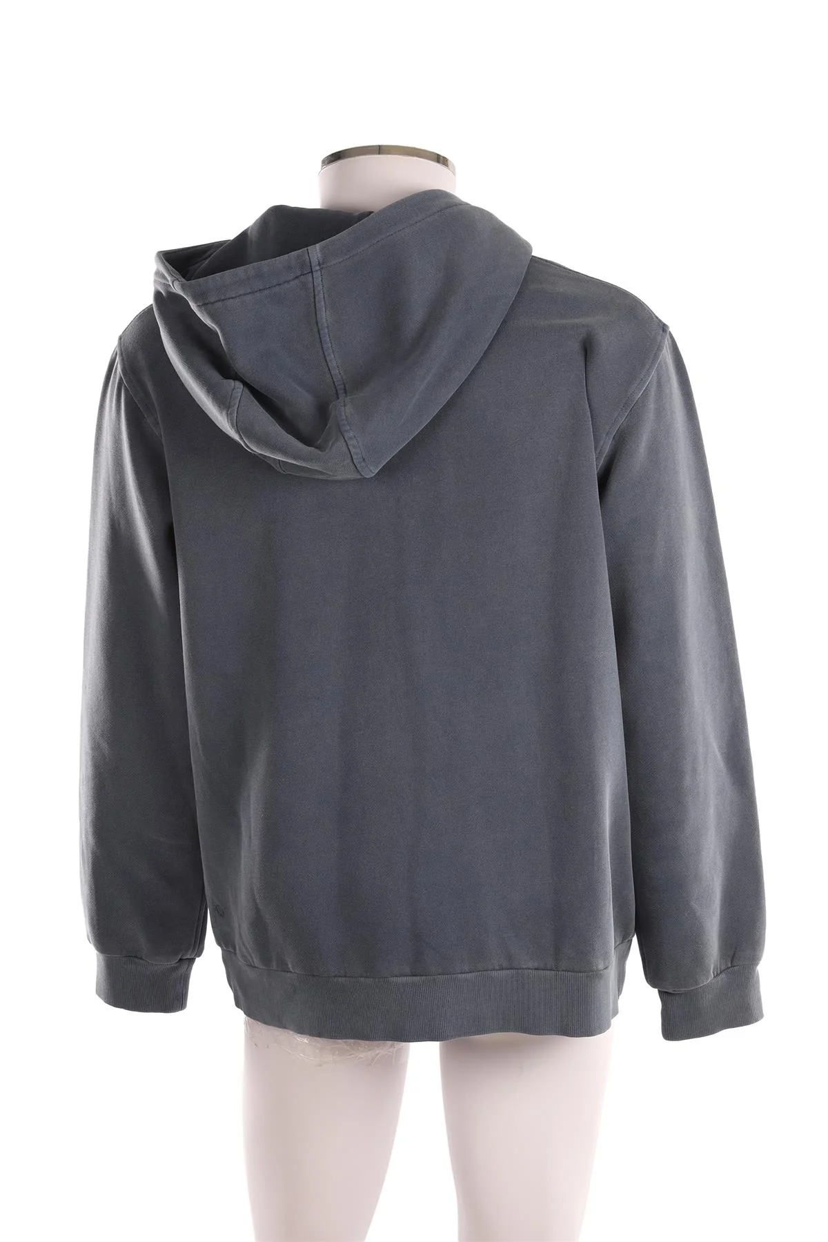 LULULEMON BLUE MEN'S COTTON HOODIE LARGE - Image 4