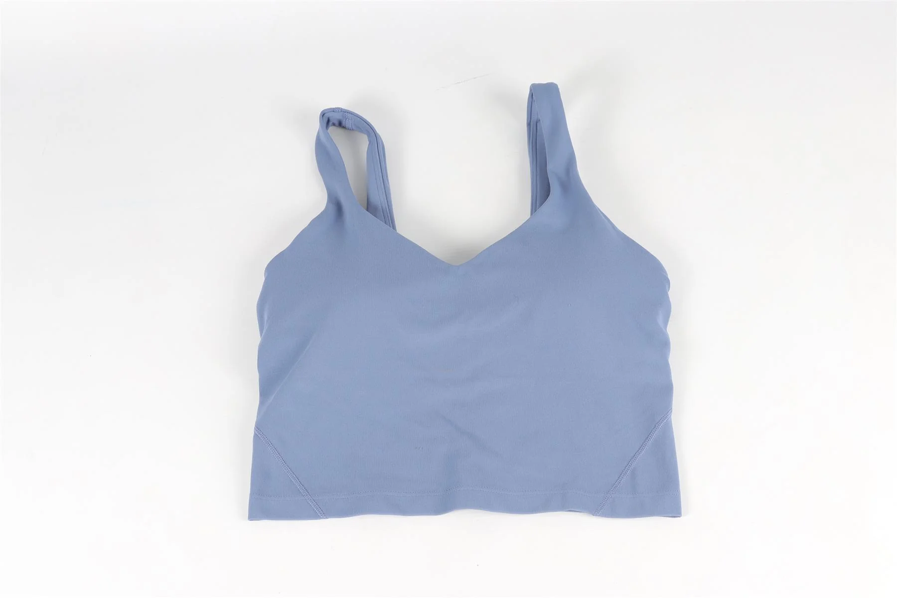 LULULEMON BLUE SPORTS BRA US 4 UK 8 - Image 2